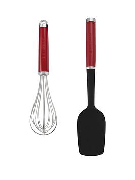 Product photograph of Kitchenaid 2-piece Baking Set In Empire Red from very.co.uk