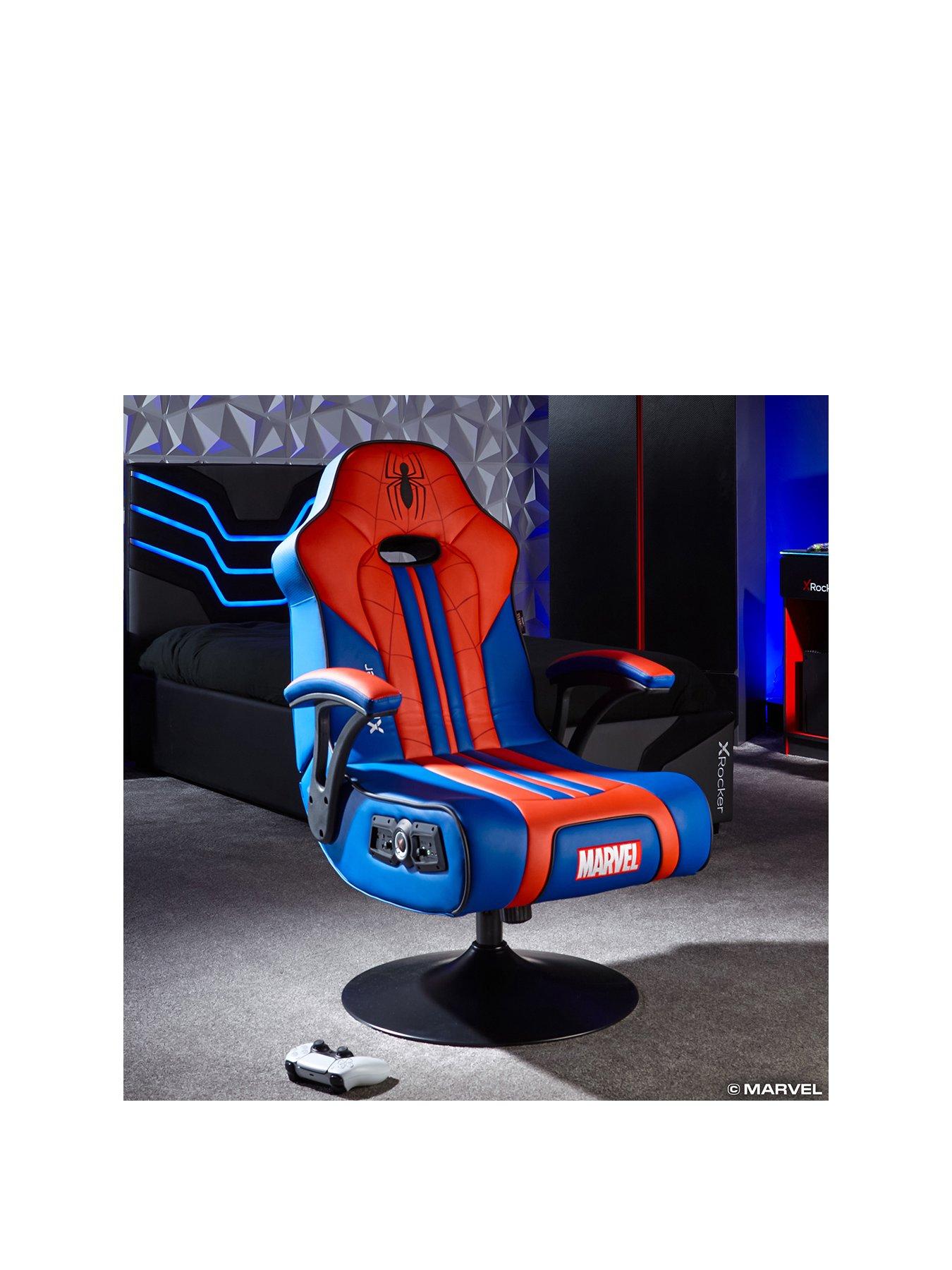 X Rocker Marvel Elite 2.1 Bluetooth Audio Gaming Chair with Vibration ...