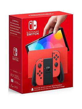 Nintendo Switch Oled Console - Mario Red Edition