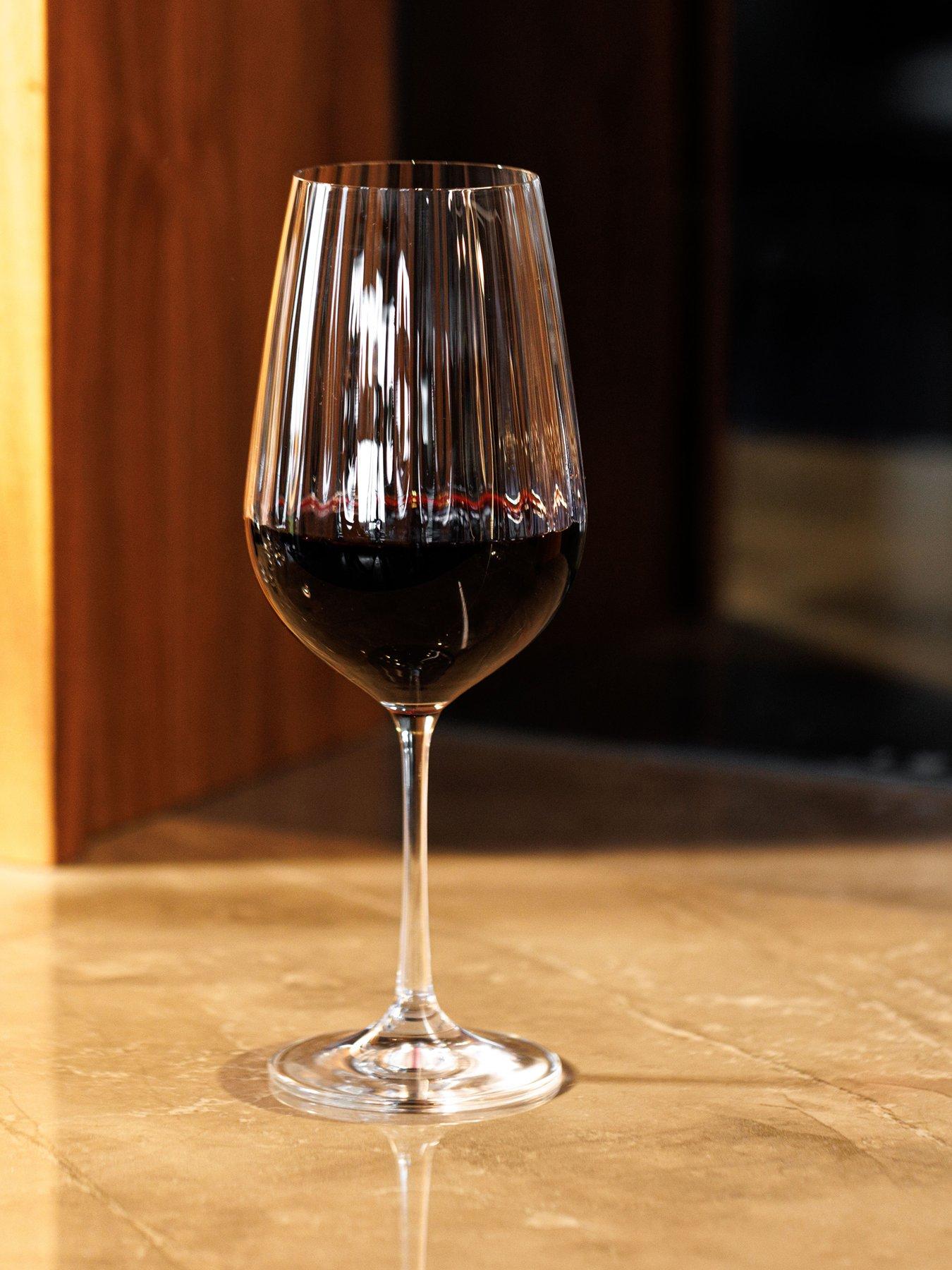 Product photograph of Mikasa Treviso Red Wine Glasses Ndash Set Of 4 from very.co.uk