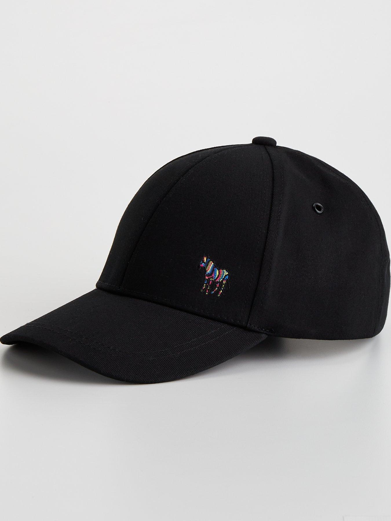 ps paul smith zebra logo cap - black
