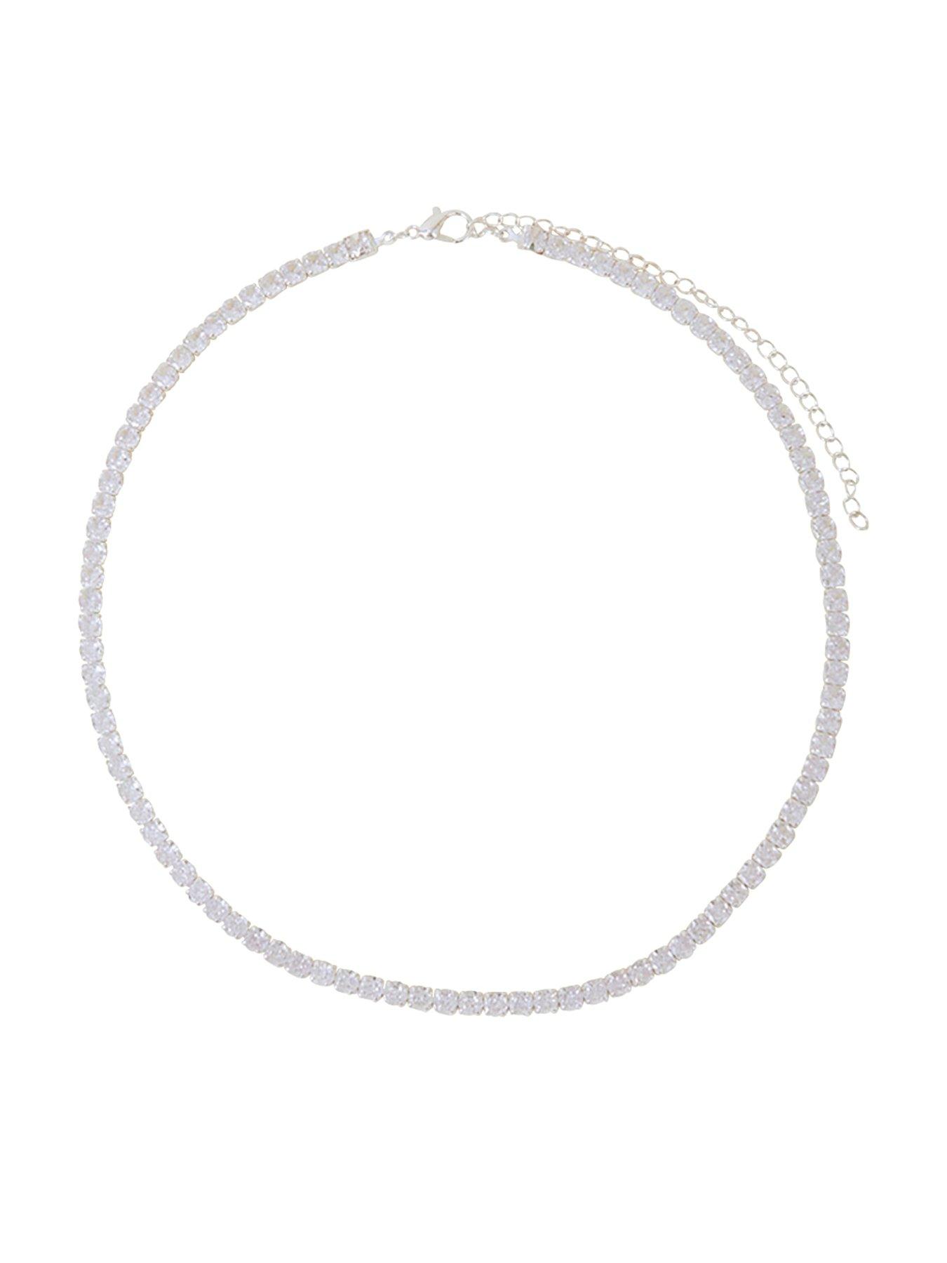 accessorize-sterling-silver-plated-tennis-necklace