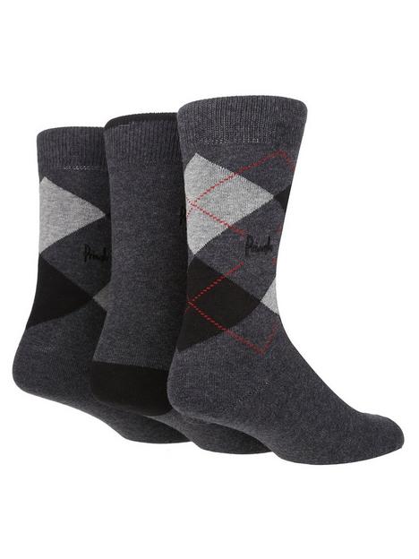 pringle-waverley-classic-argyle-socks-3-pack-grey