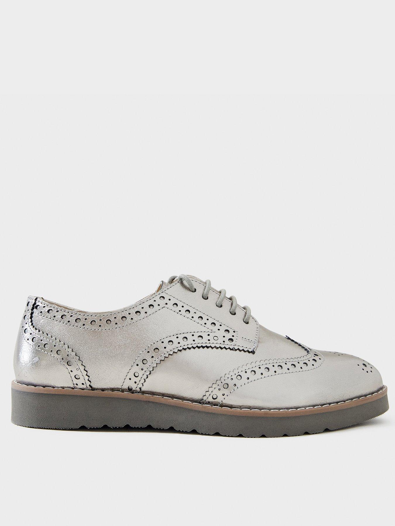 crew-clothing-sophie-leather-brogue-silver