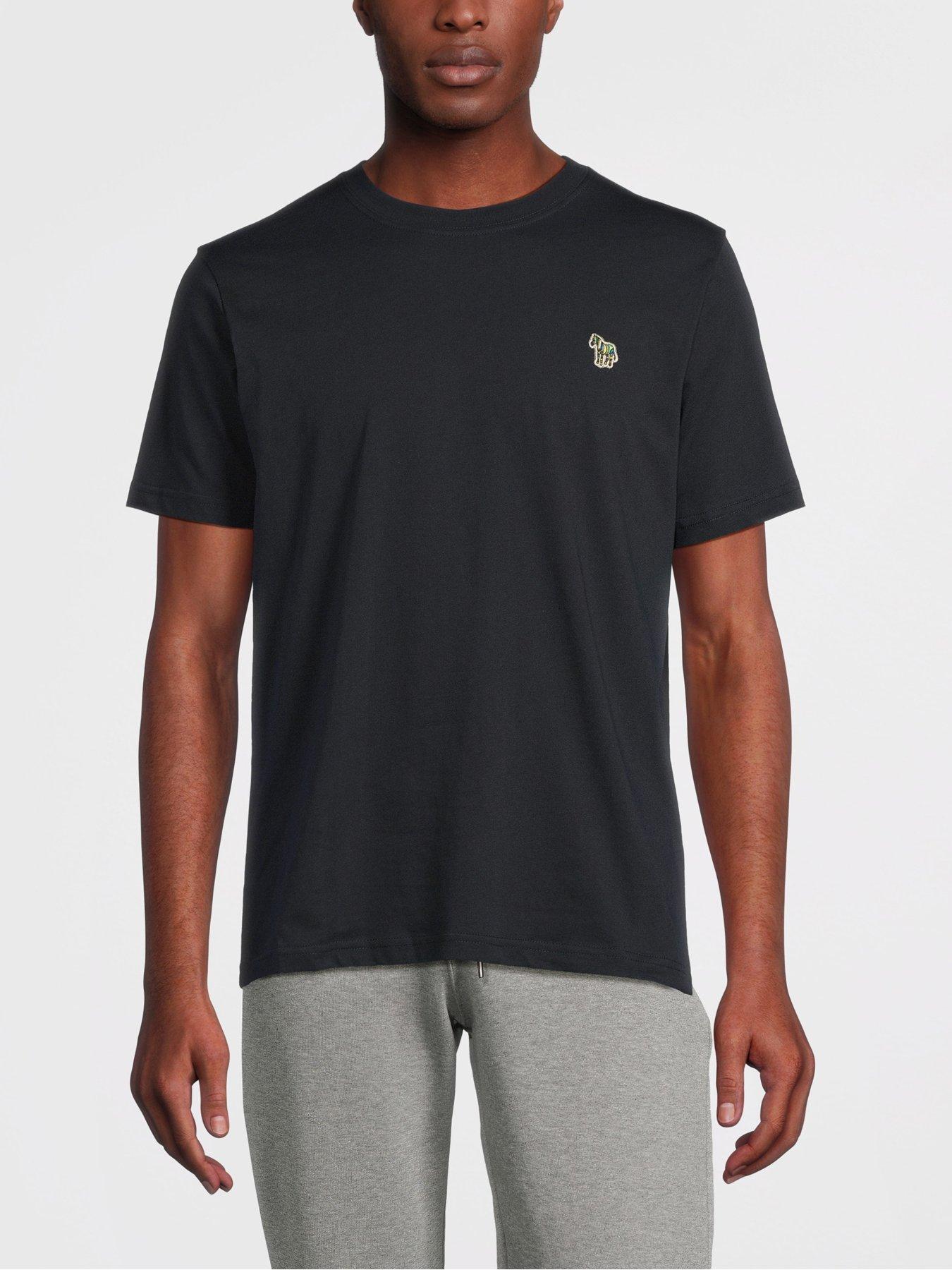 PS PAUL SMITH Zebra Regular Fit T-shirt, Navy, Size 2Xl, Men