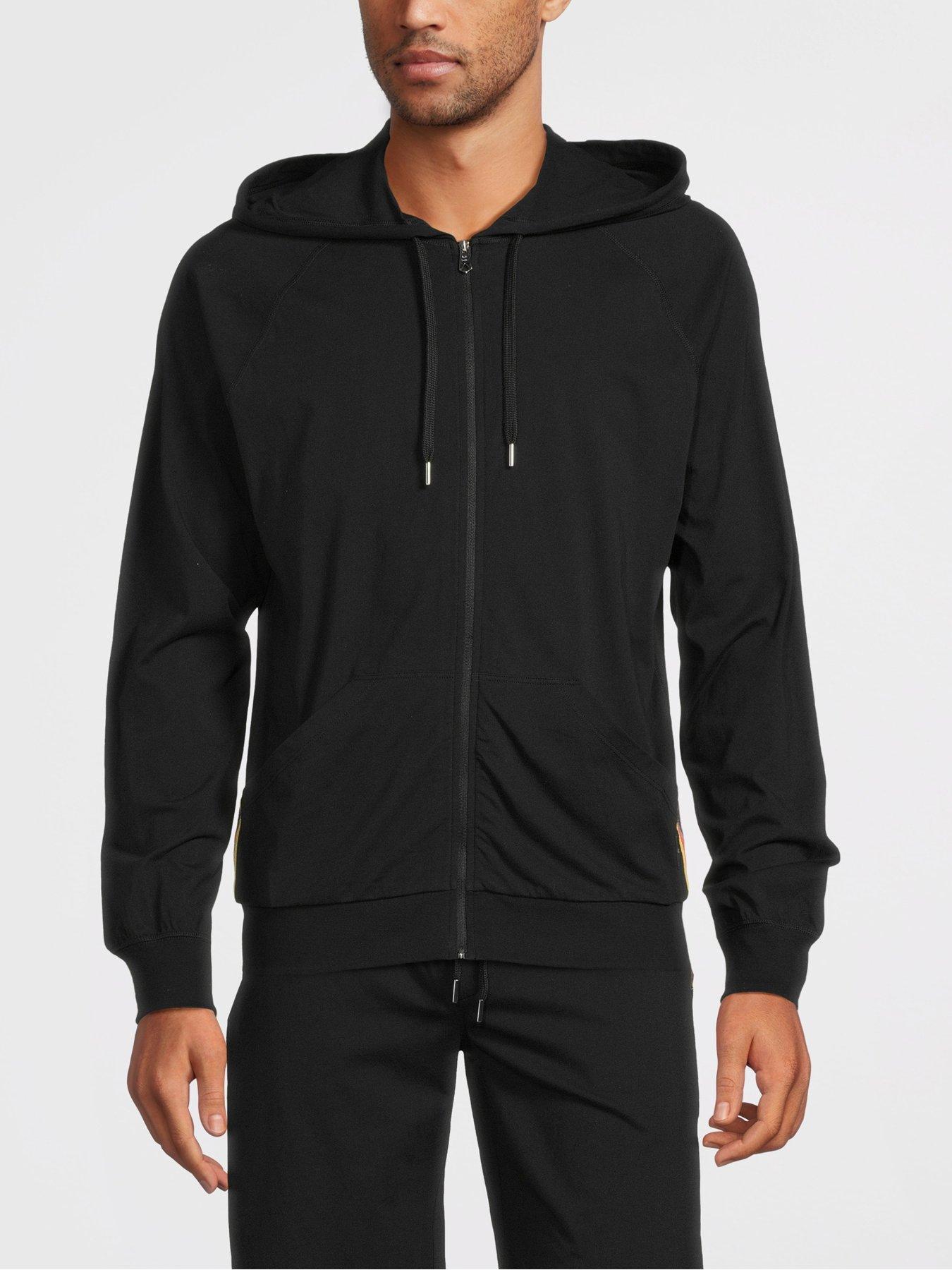 undefined Jersey Hoodie - Black