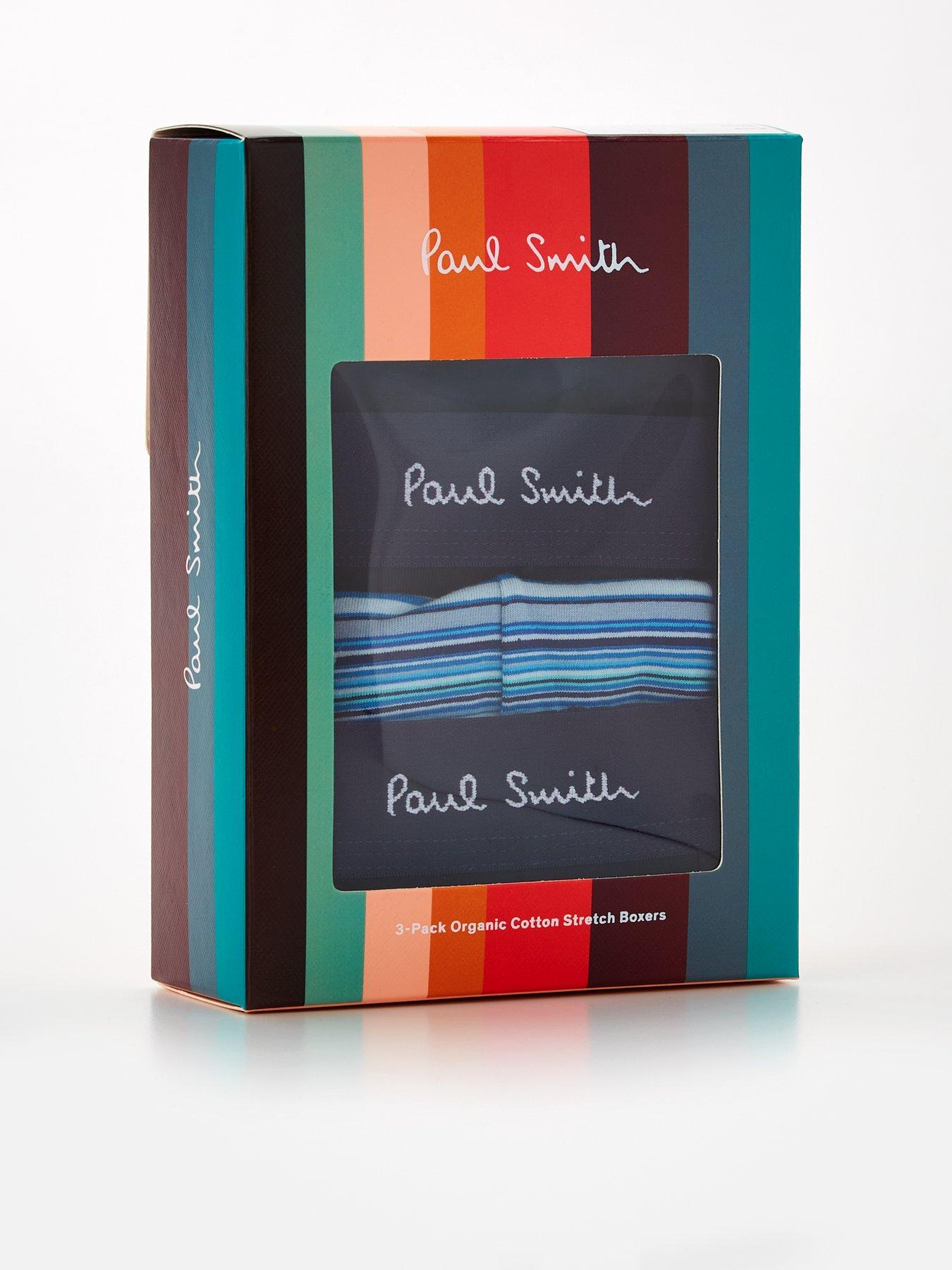 Image 4 of 4 of PS PAUL SMITH Men's 3 Pack Trunks -&nbsp;Multi