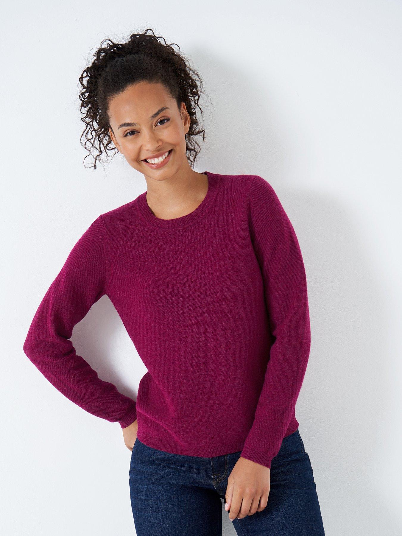 Merino wool store crew neck jumper