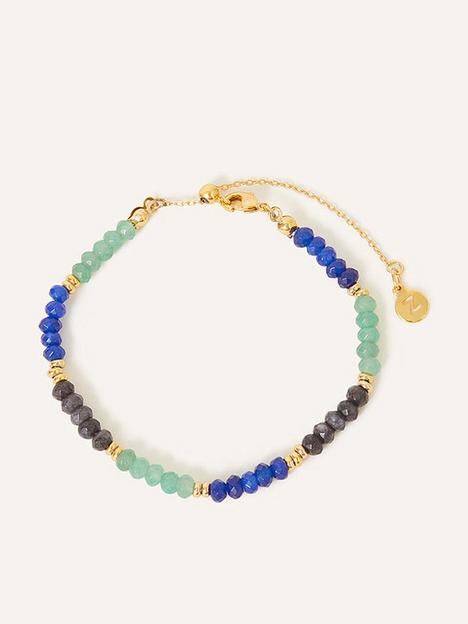 accessorize-14ct-gold-plated-stone-and-bead-slider-bracelet