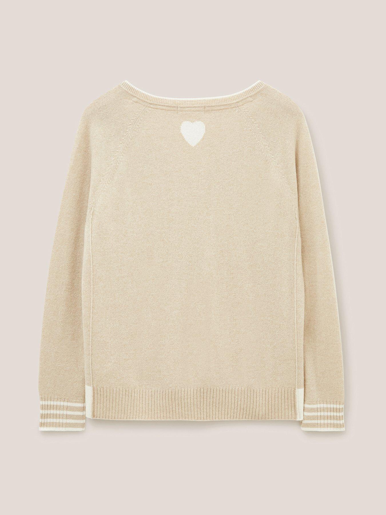 White stuff cashmere jumper top