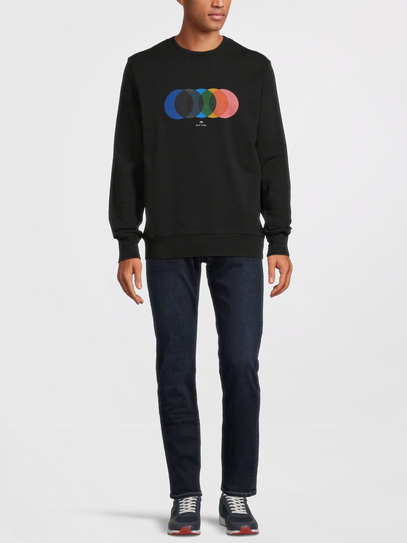 Circles Sweatshirt Black