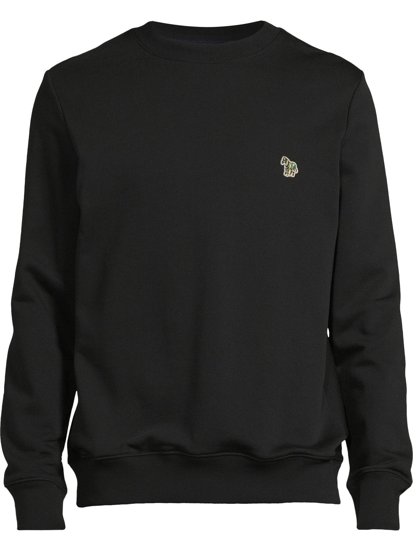 Image 4 of 5 of PS PAUL SMITH Zebra Regular Fit Sweatshirt - Black