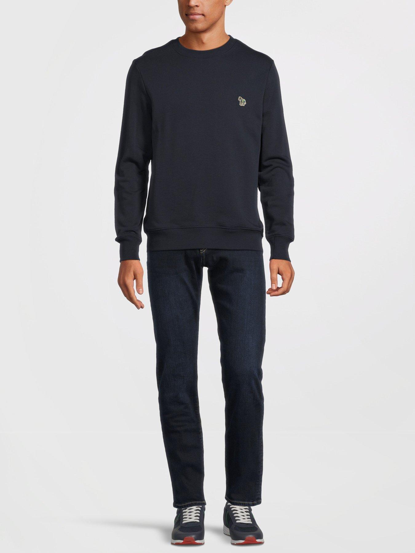 Image 2 of 5 of PS PAUL SMITH Zebra Regular Fit Sweatshirt -&nbsp;Navy