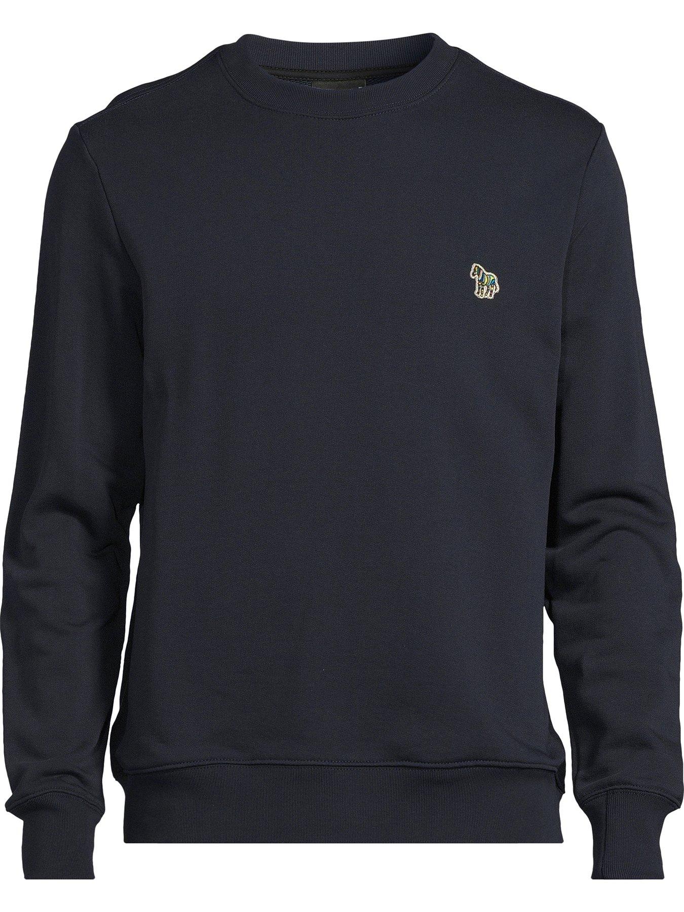 Image 3 of 5 of PS PAUL SMITH Zebra Regular Fit Sweatshirt -&nbsp;Navy