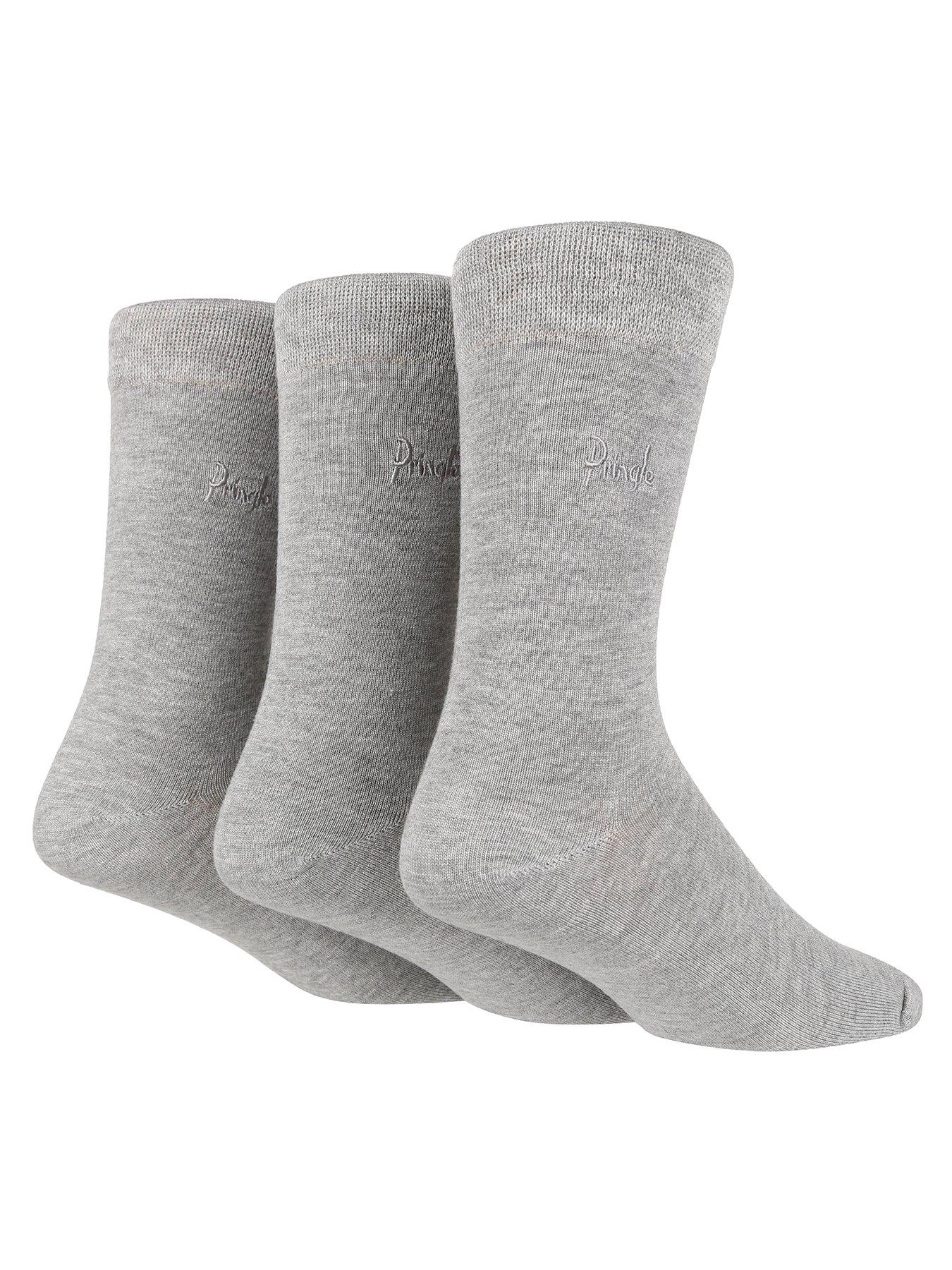 pringle-classic-gentle-grip-socks-3-pack-grey