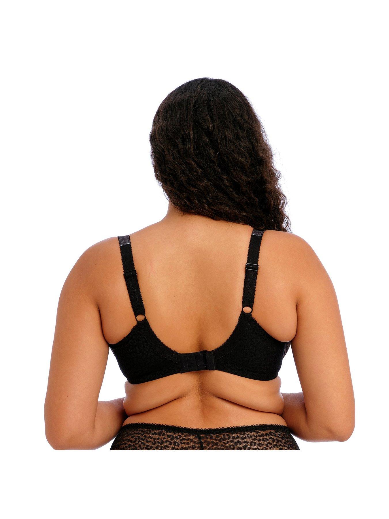 Image 2 of 4 of Elomi Lucie Underwired Plunge Bra - Black