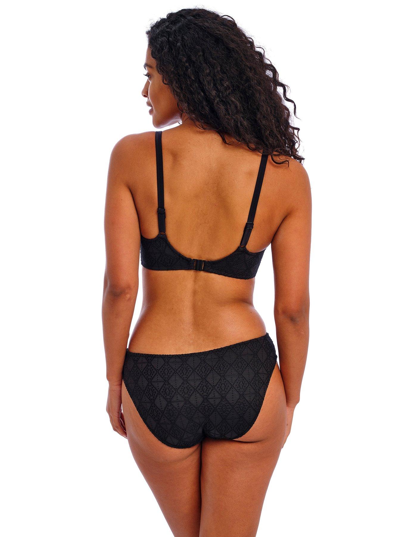 Image 2 of 4 of Freya Nomad Nights Underwired Sweetheart Bikini Top - Black
