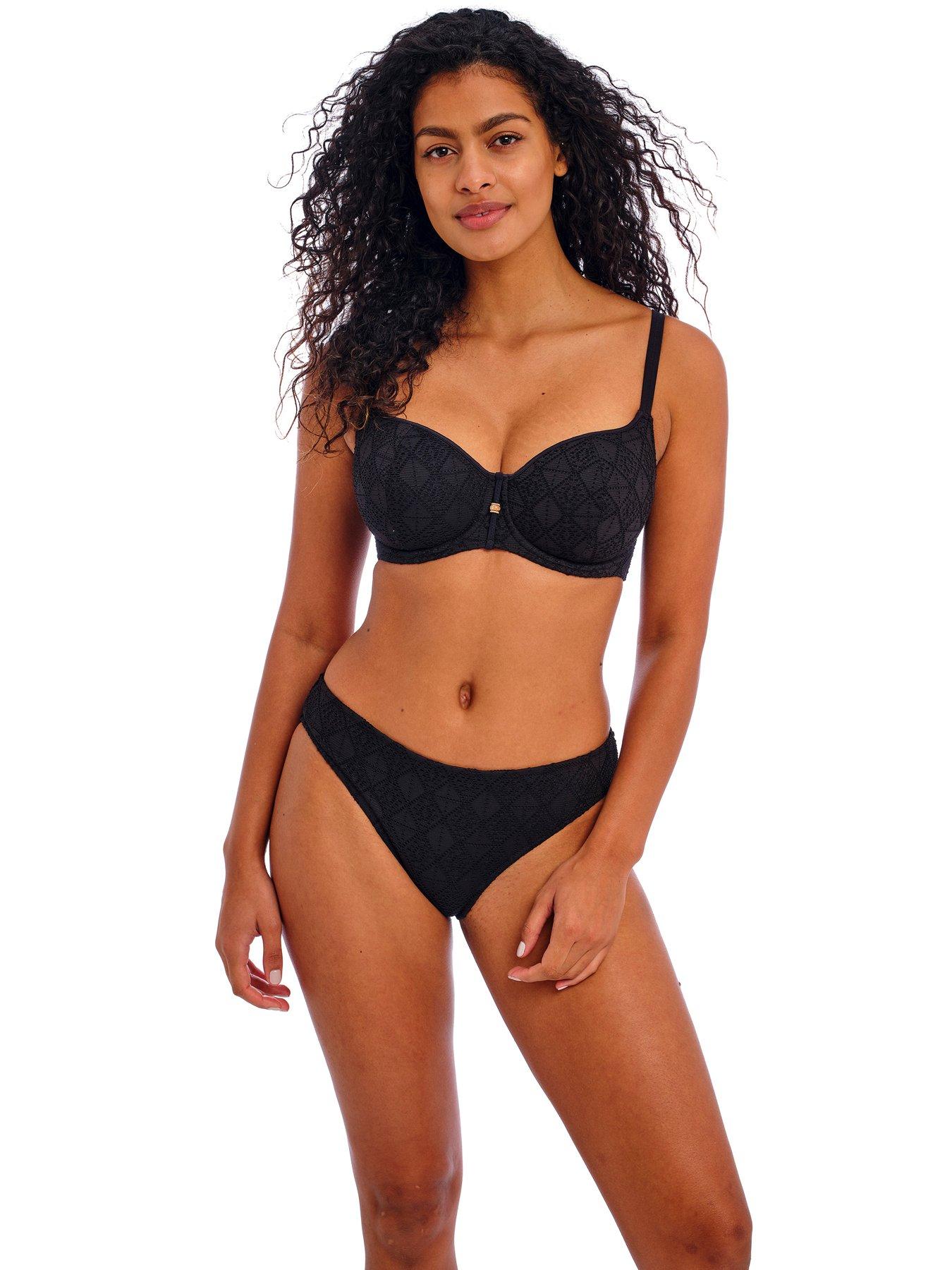 Image 3 of 4 of Freya Nomad Nights Underwired Sweetheart Bikini Top - Black