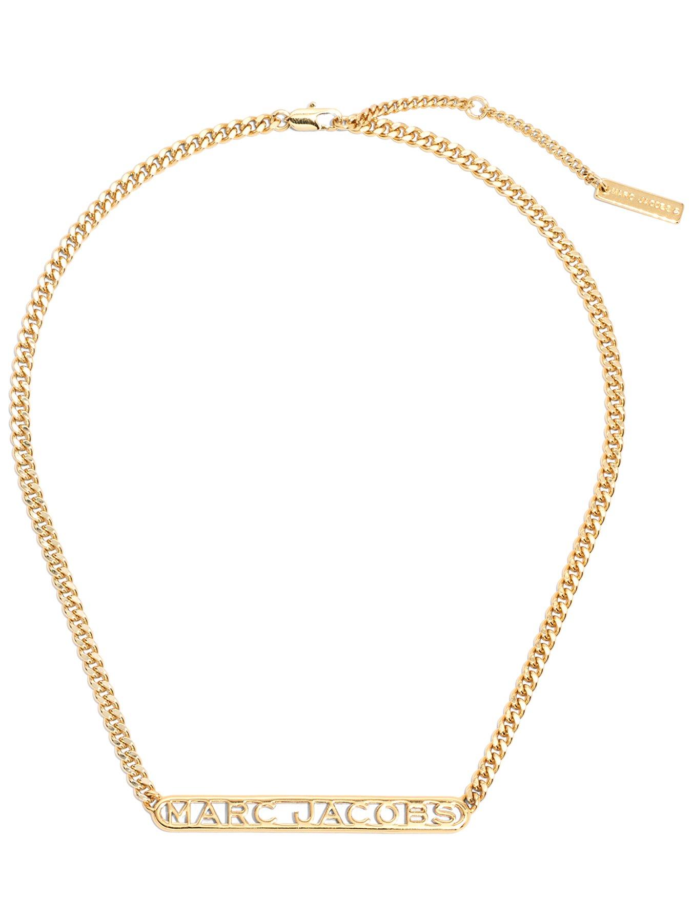 MARC JACOBS Monogram Chain - Gold | Very.co.uk