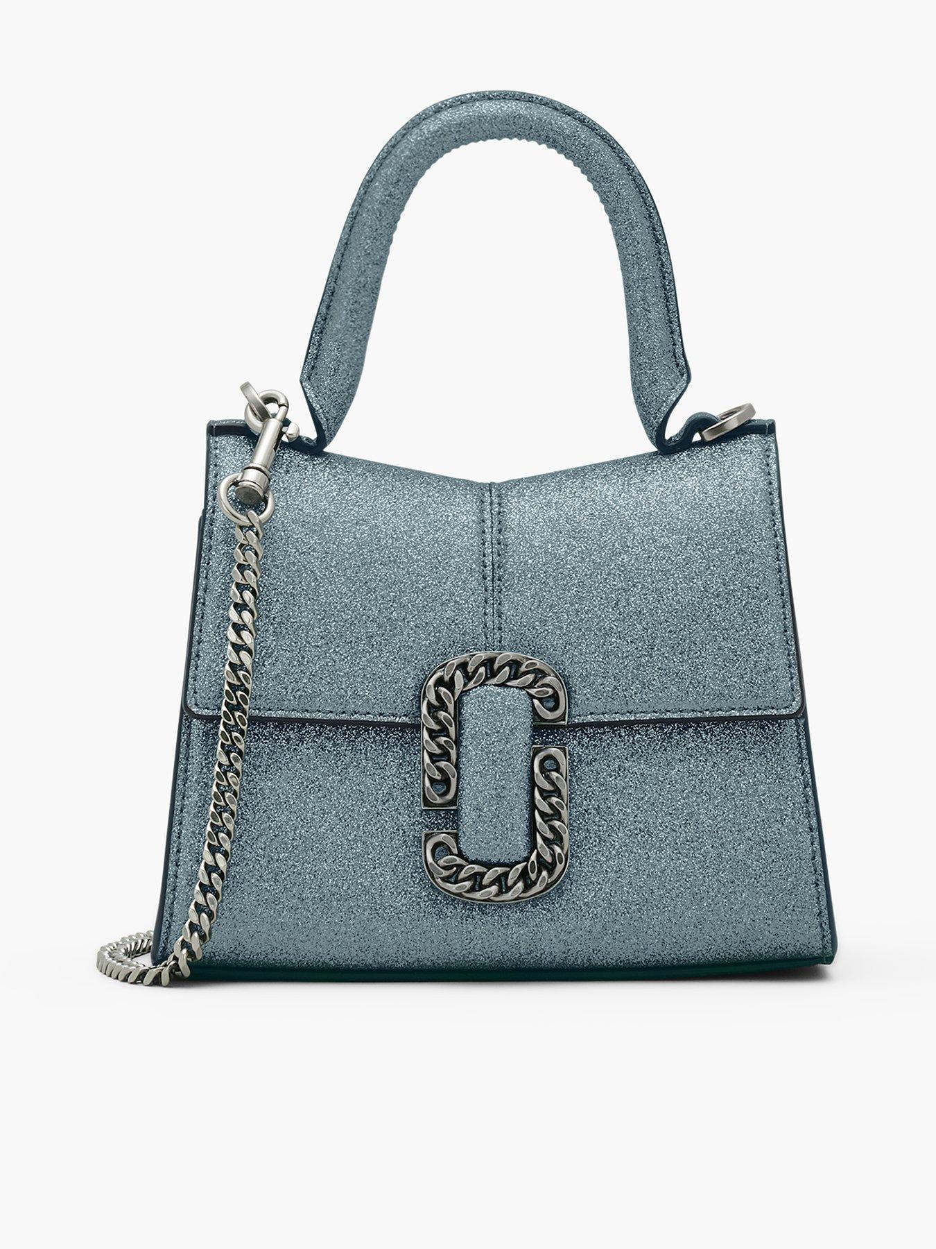 The St. Marc Mini Top Handle Bag Silver