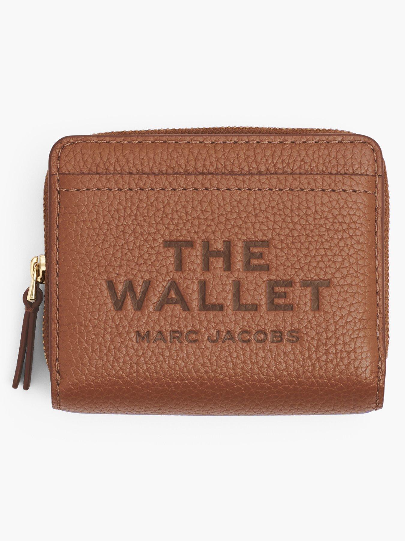 Marc jacobs discount leather compact wallet