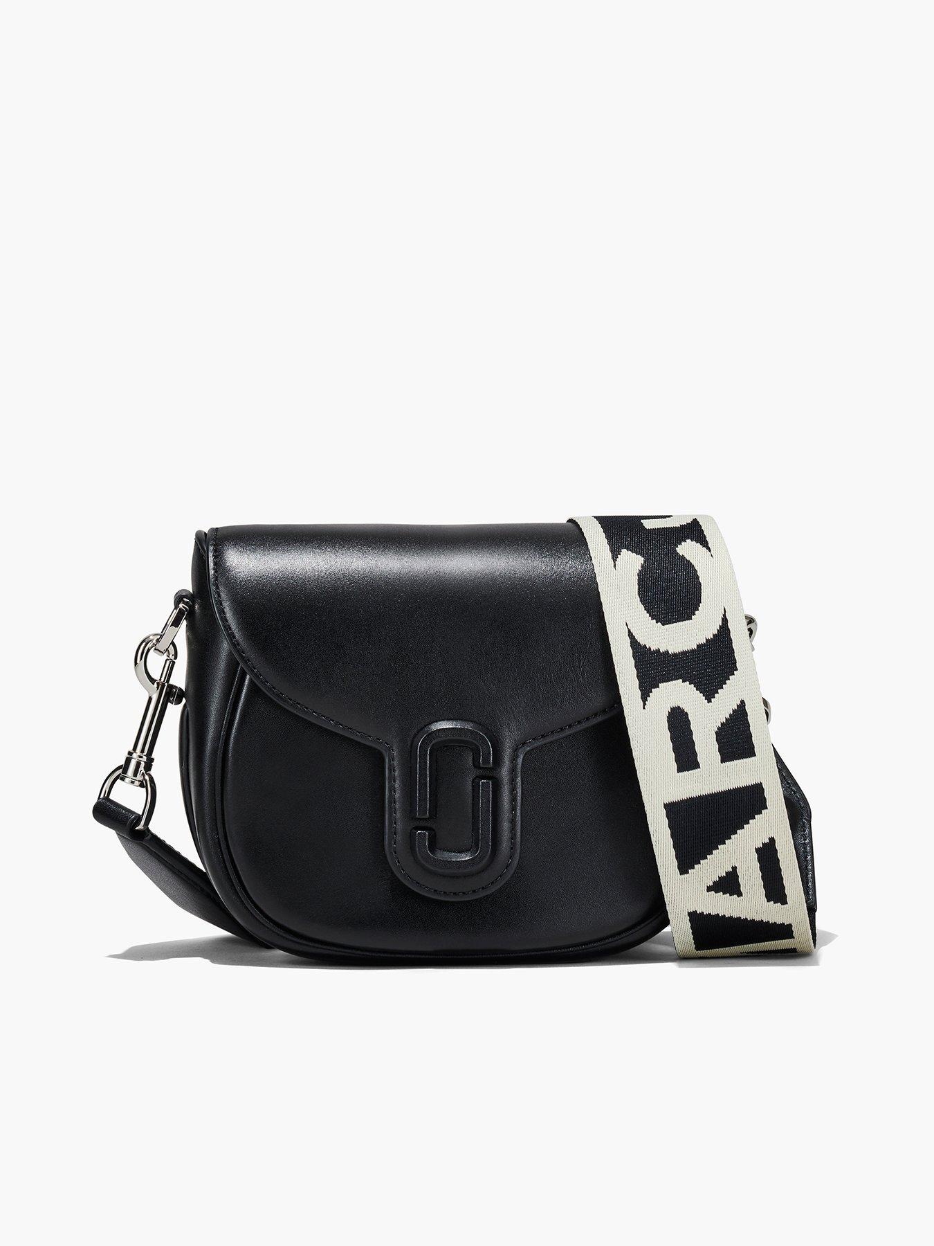 undefined The Small Saddle Bag - Black