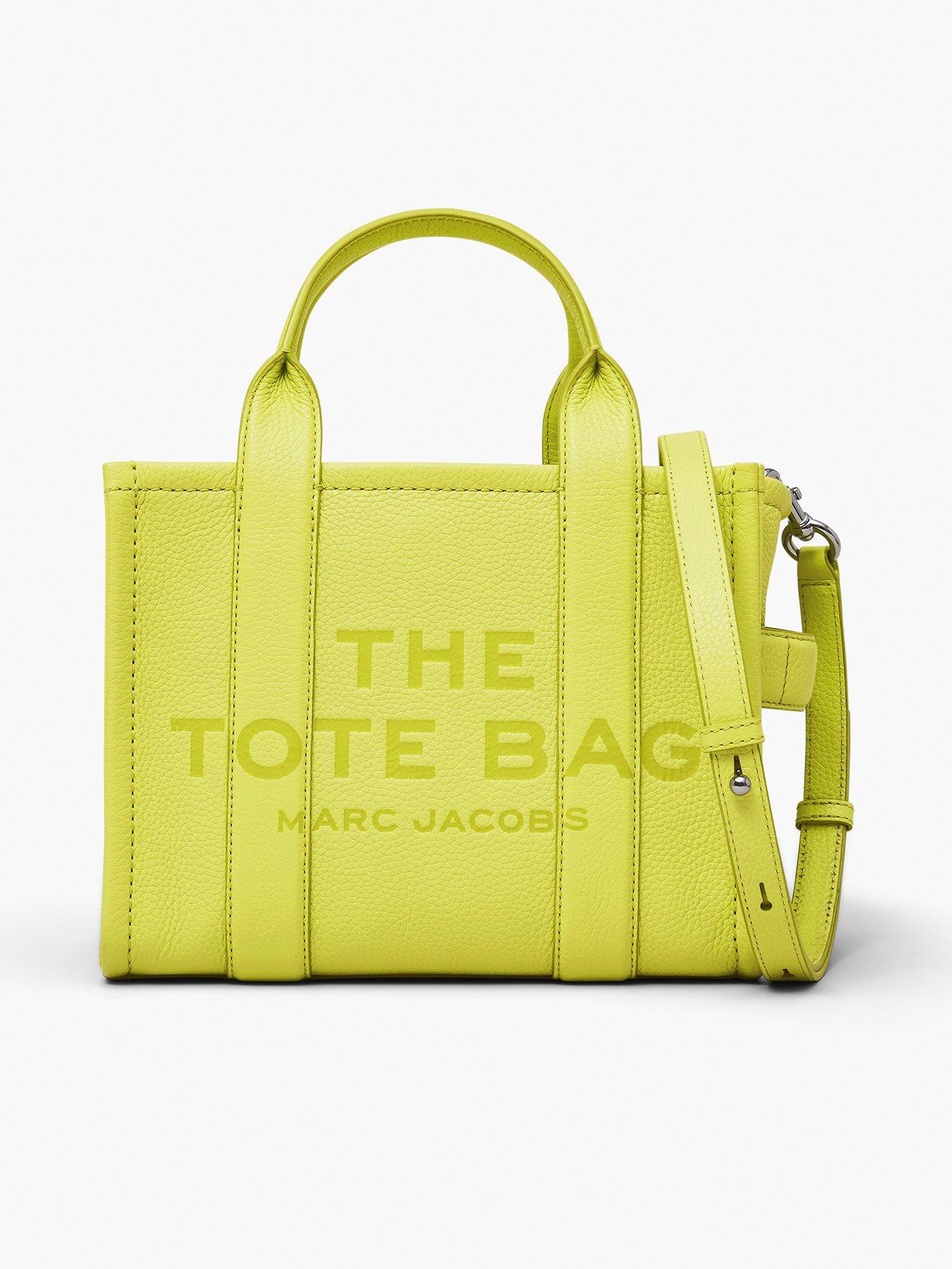 MARC JACOBS The Small Tote Bag - Limoncello | very.co.uk