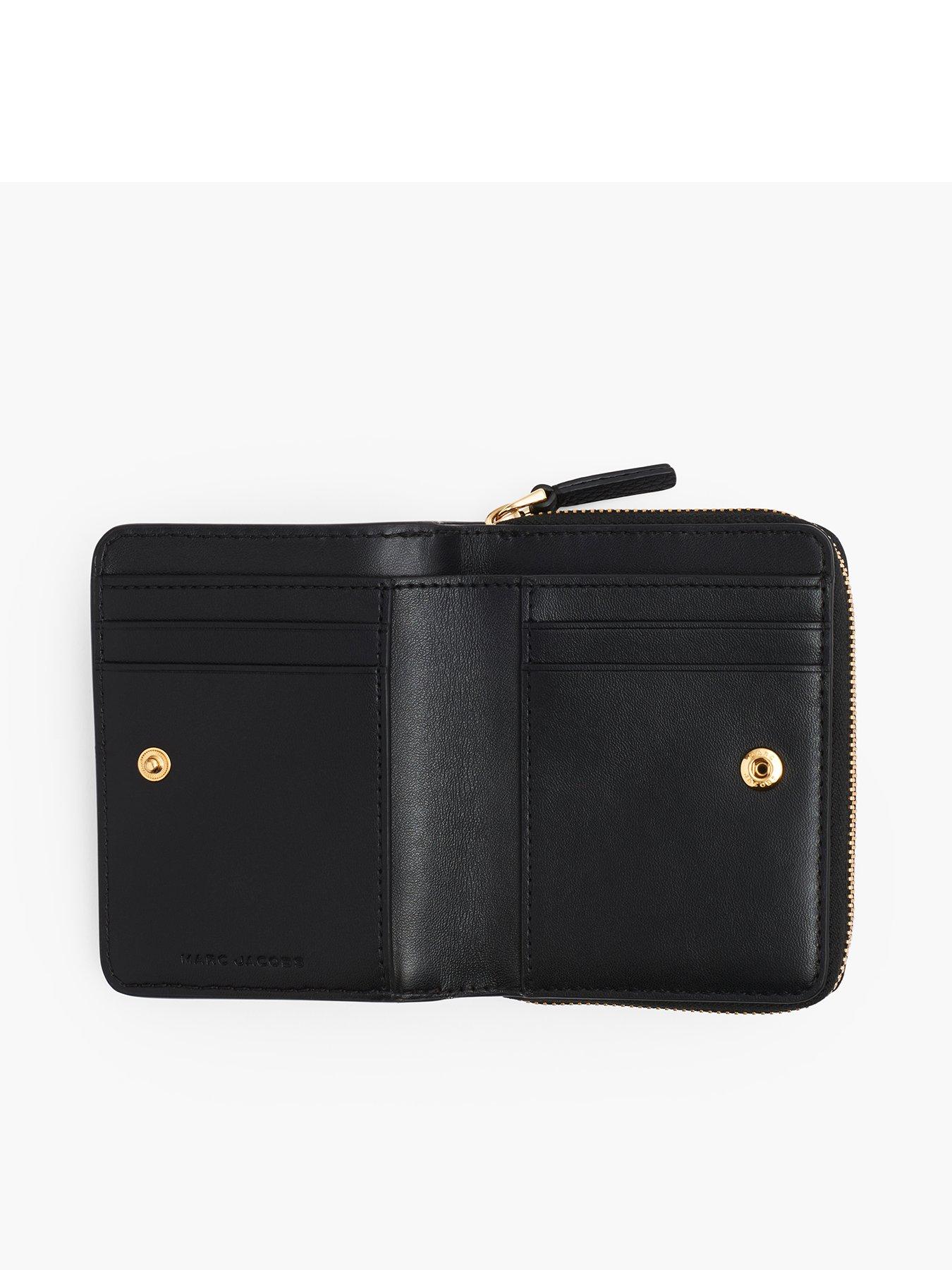 The Mini Compact Wallet - Black