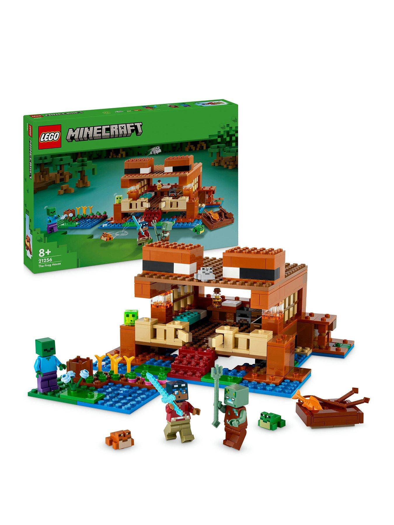 Lego Minecraft The Frog House Toy With Animals 21256