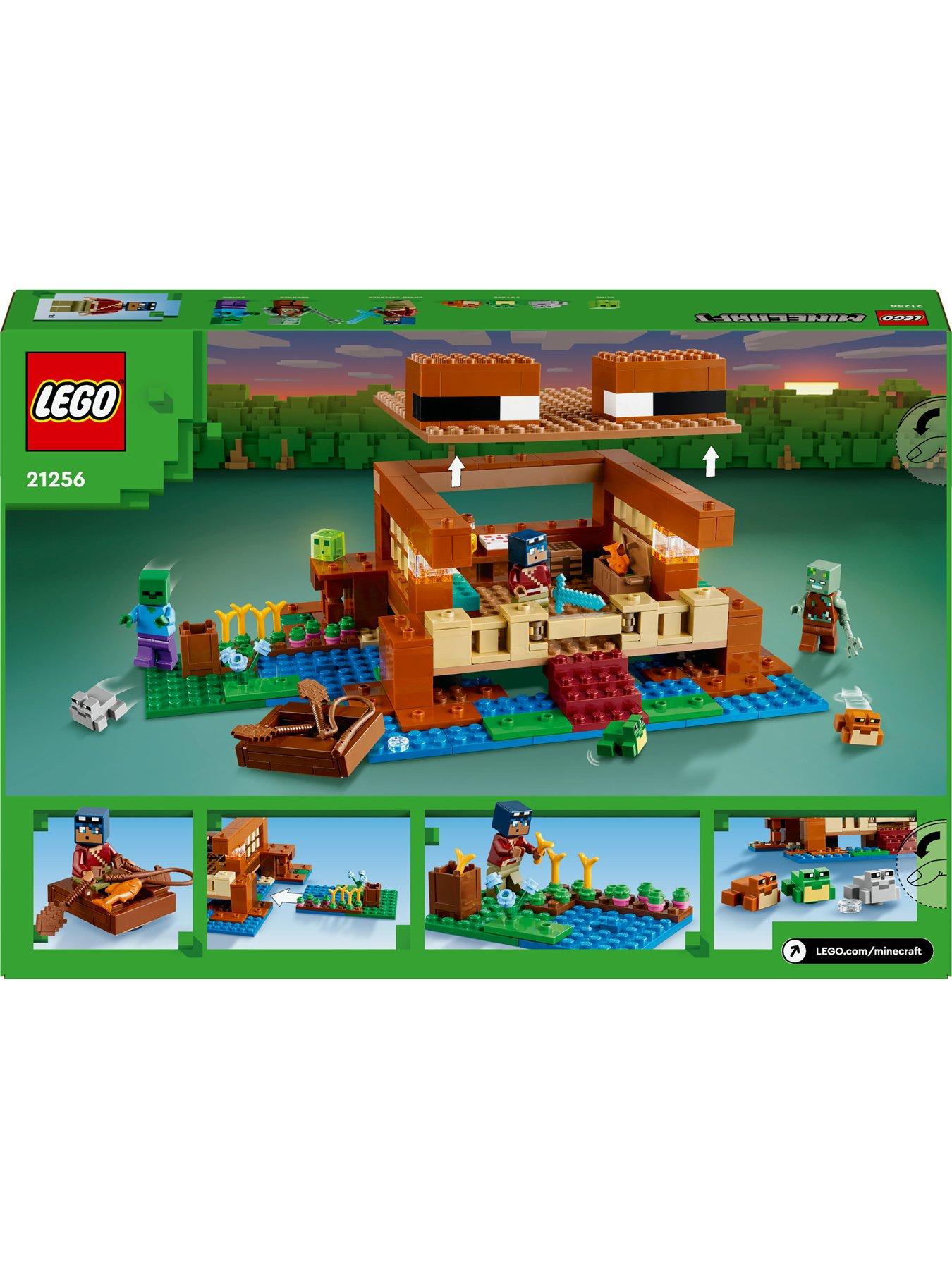 LEGO Minecraft The Frog House Toy with Animals 21256 Very