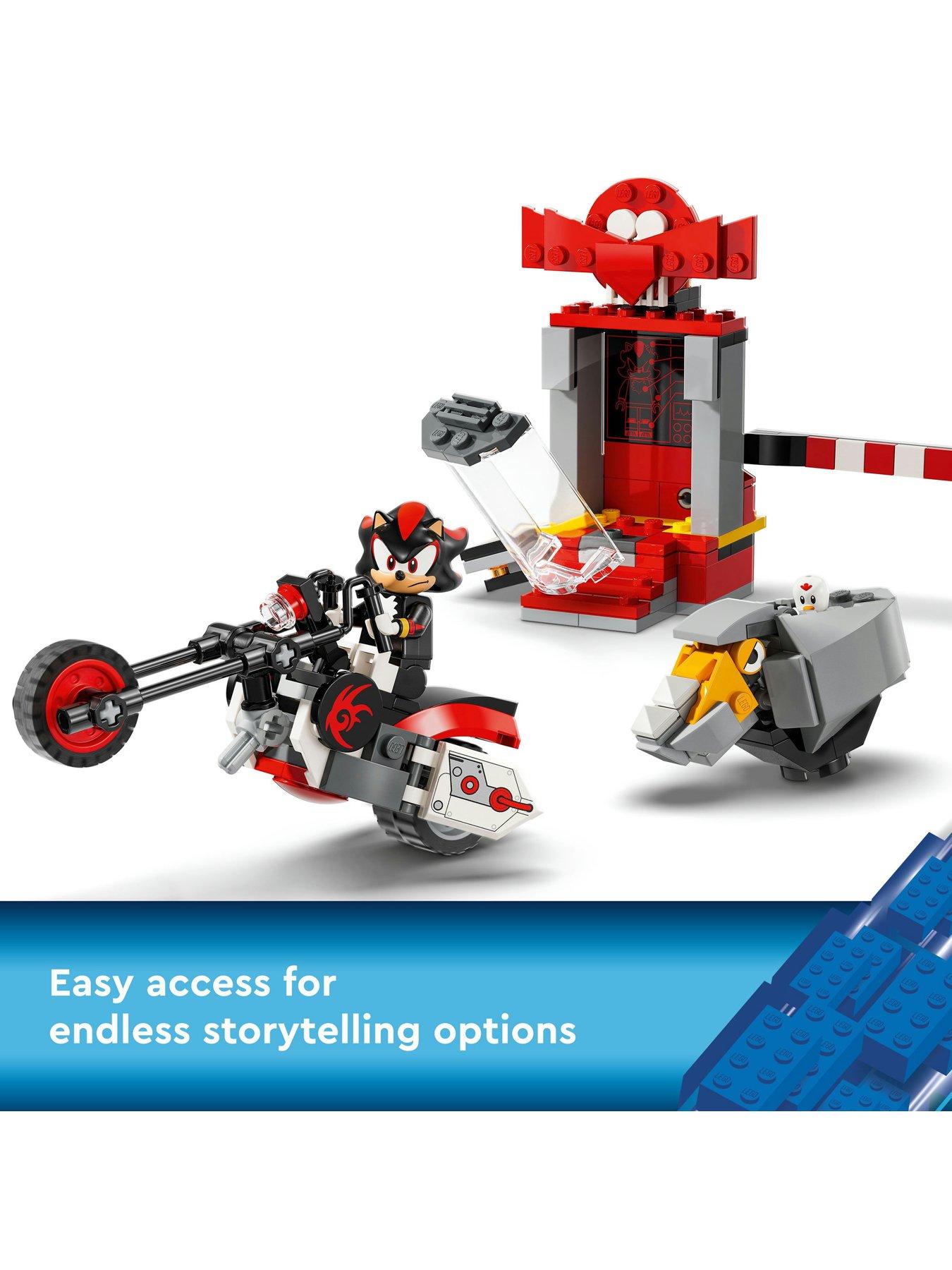 LEGO Sonic Shadow the Hedgehog Escape Toy 76995 Very