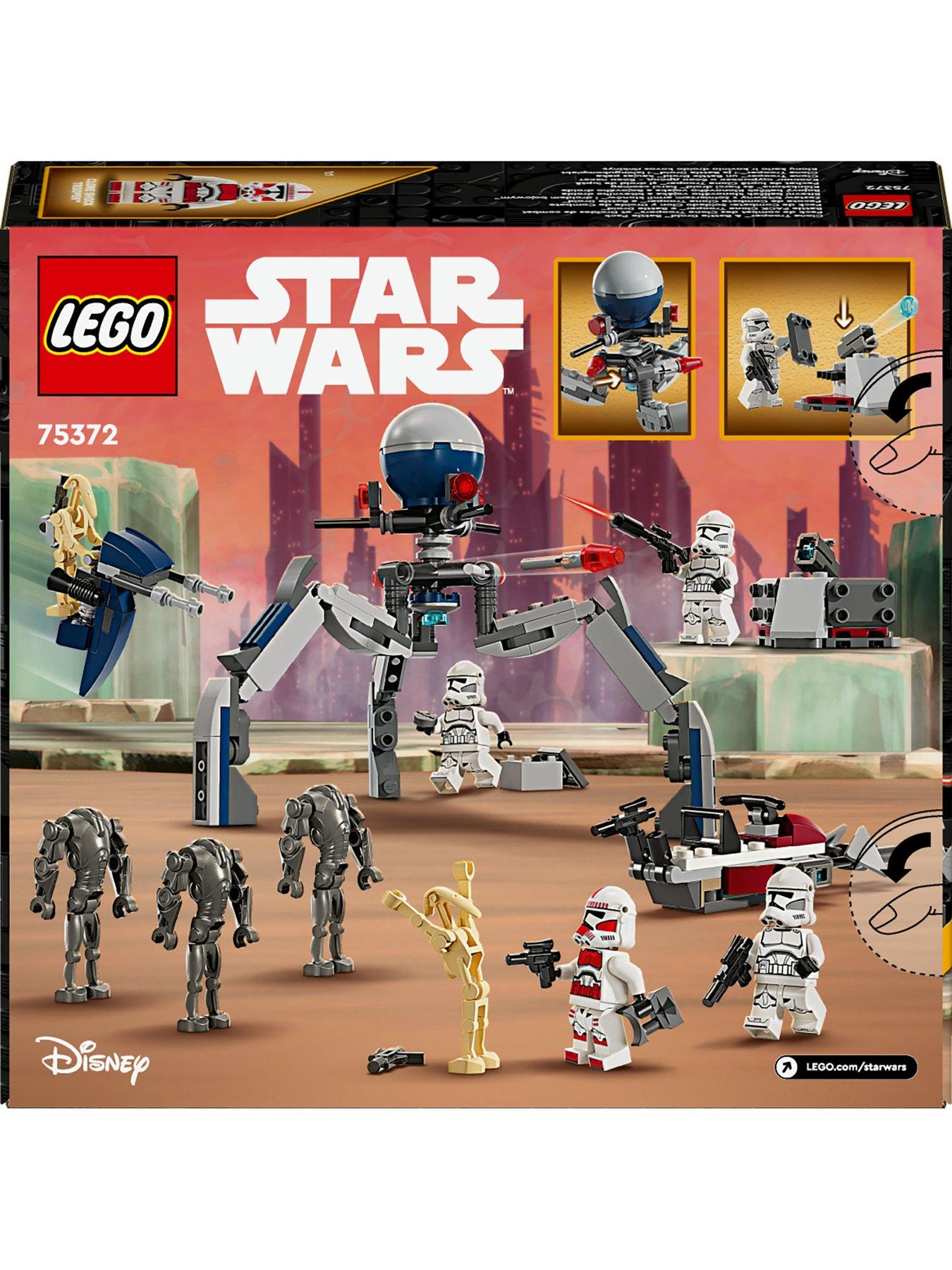 LEGO Star Wars Clone Trooper™ & Battle Droid™ Battle Pack 75372