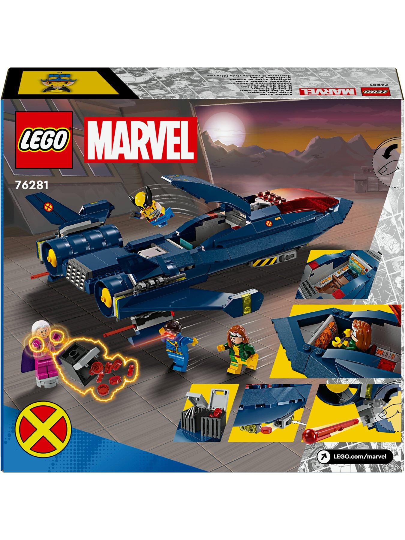 LEGO Super Heroes X-Men X-Jet Buildable Toy Plane 76281