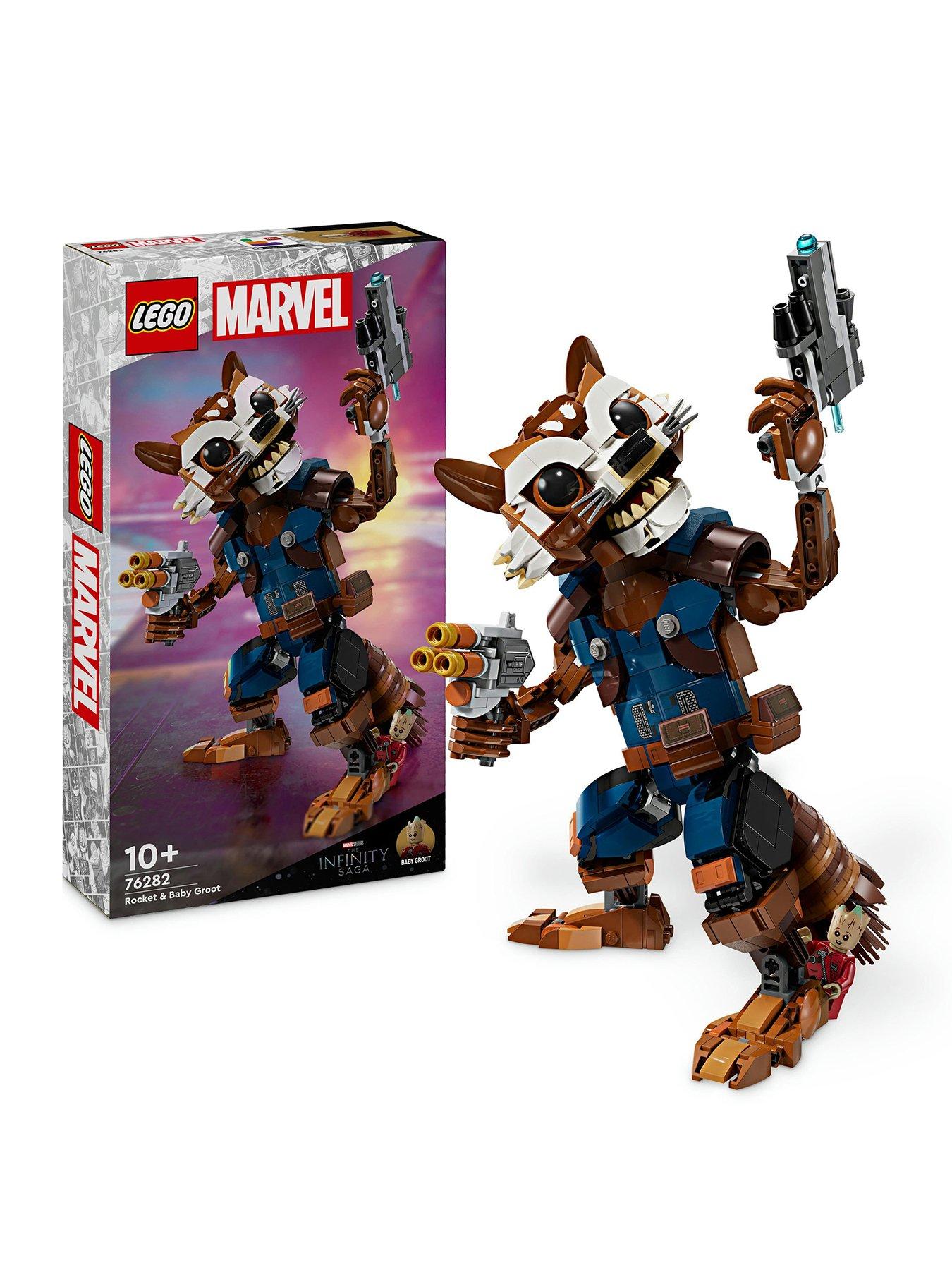 LEGO Super Heroes Rocket  &  Baby Groot Buildable Toy 76282