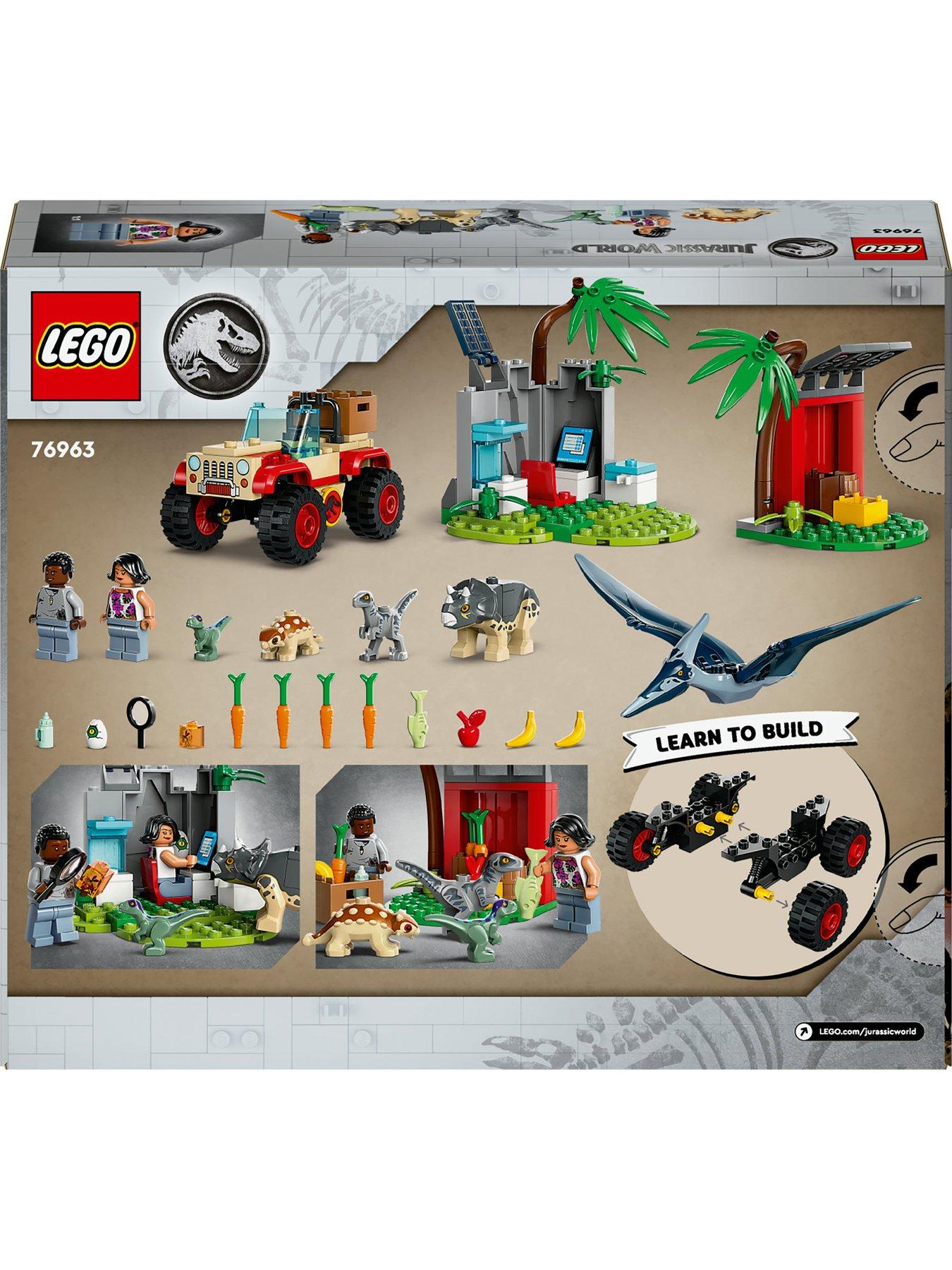 LEGO Jurassic World Baby Dinosaur Rescue Centre Toy 76963 Very