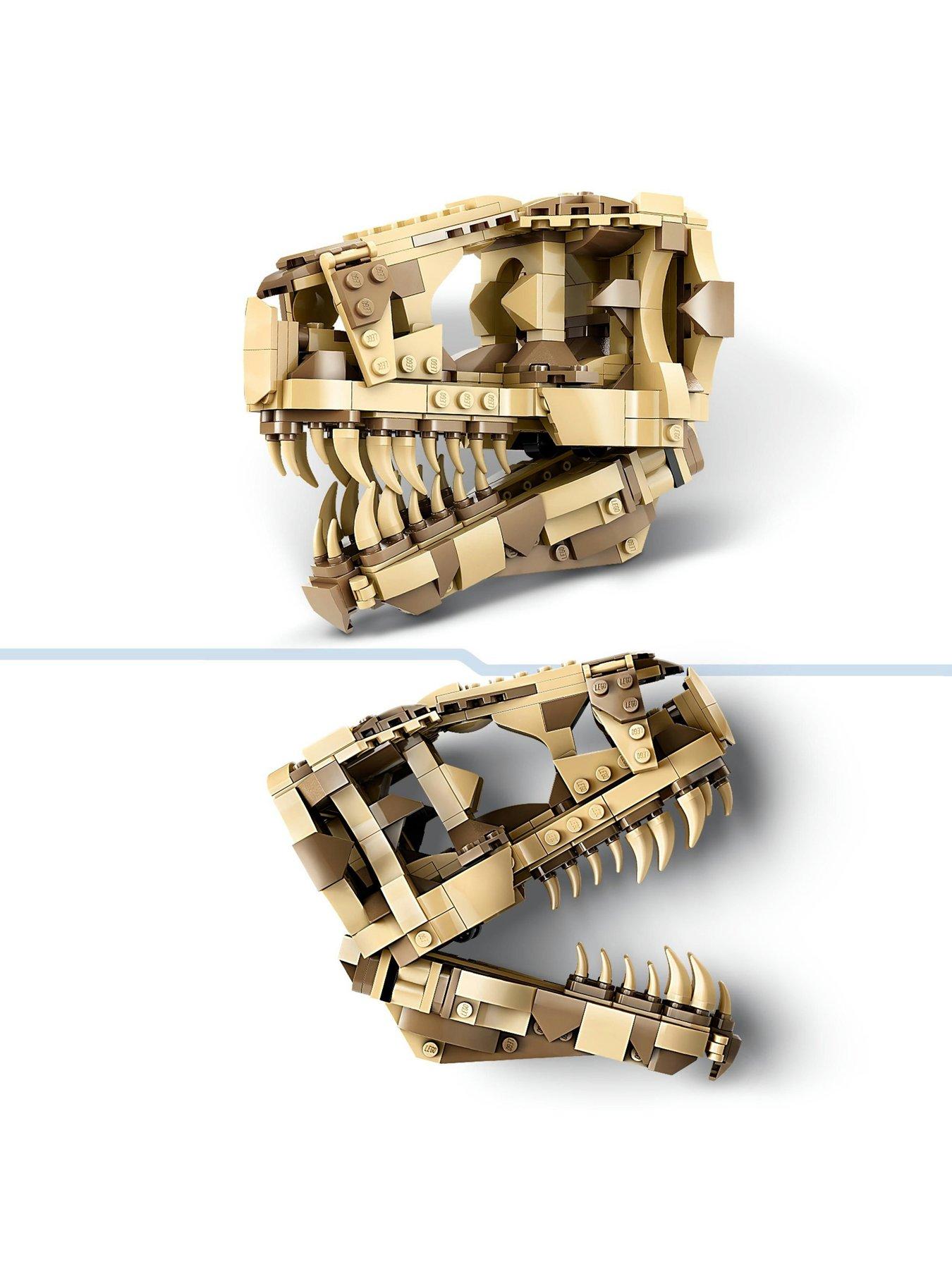 Image 3 of 7 of LEGO Jurassic World Dinosaur Fossils: T. rex Skull Toy 76964