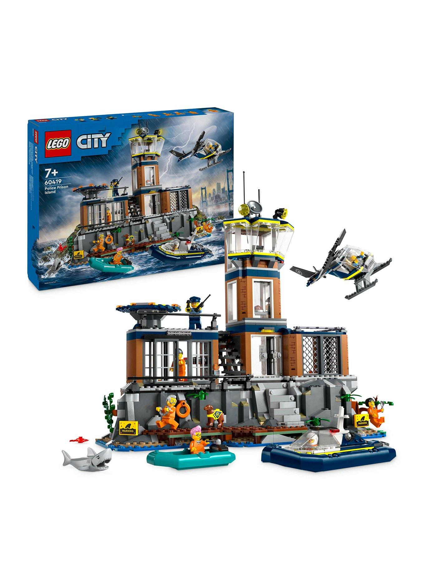 LEGO City Police Prison Island Building Toy 60419