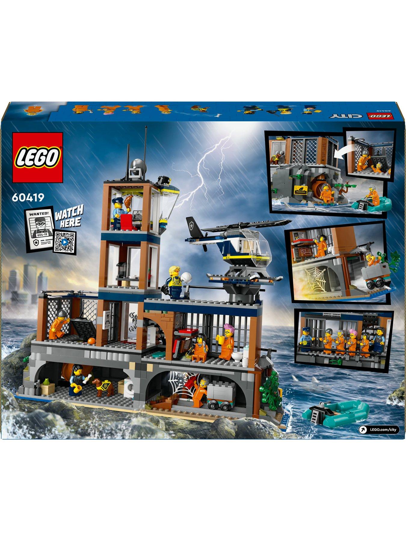 Police Prison Island Building Toy 60419