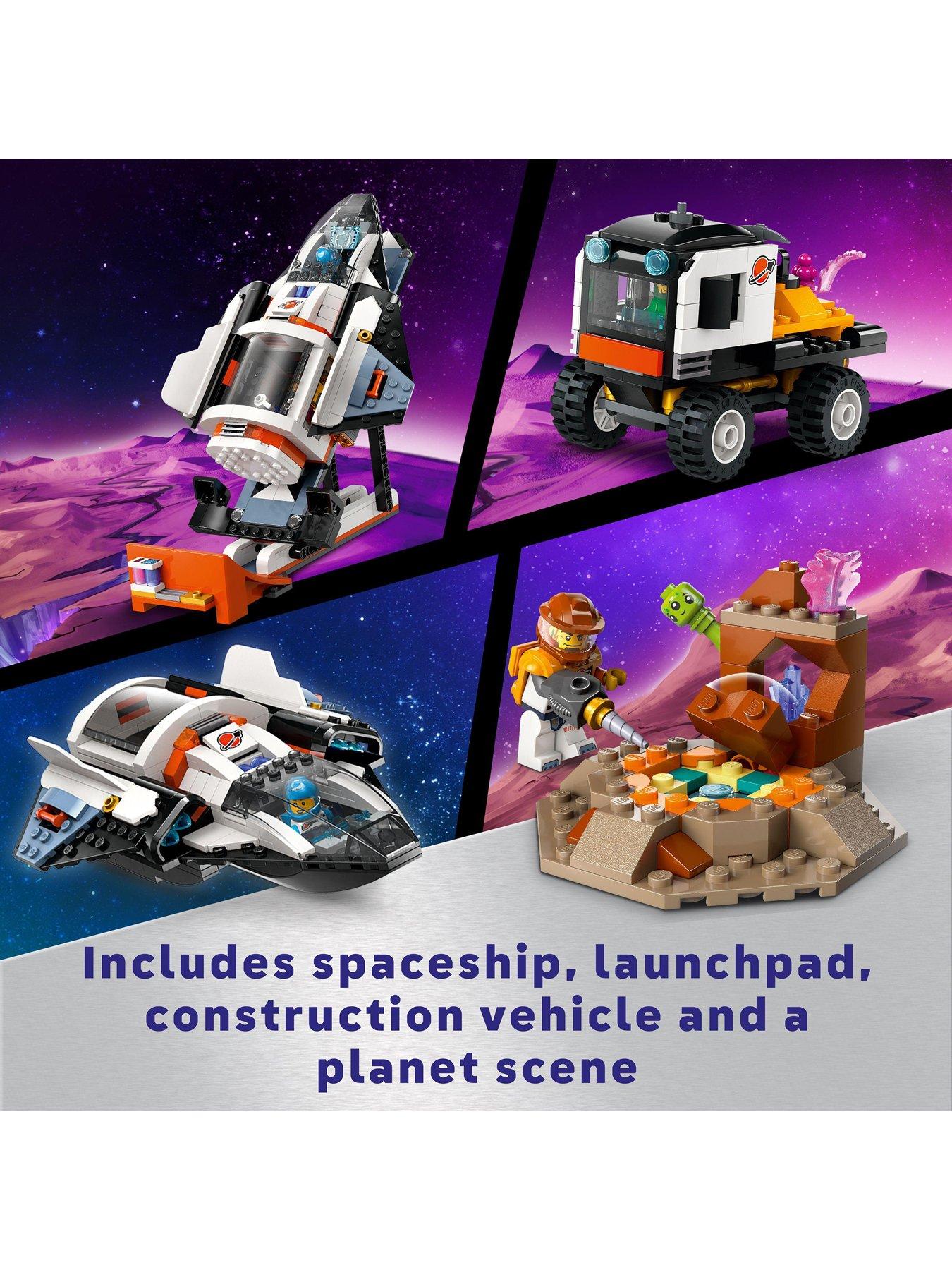 LEGO City Space Base and Rocket Launchpad Toy Playset 60434