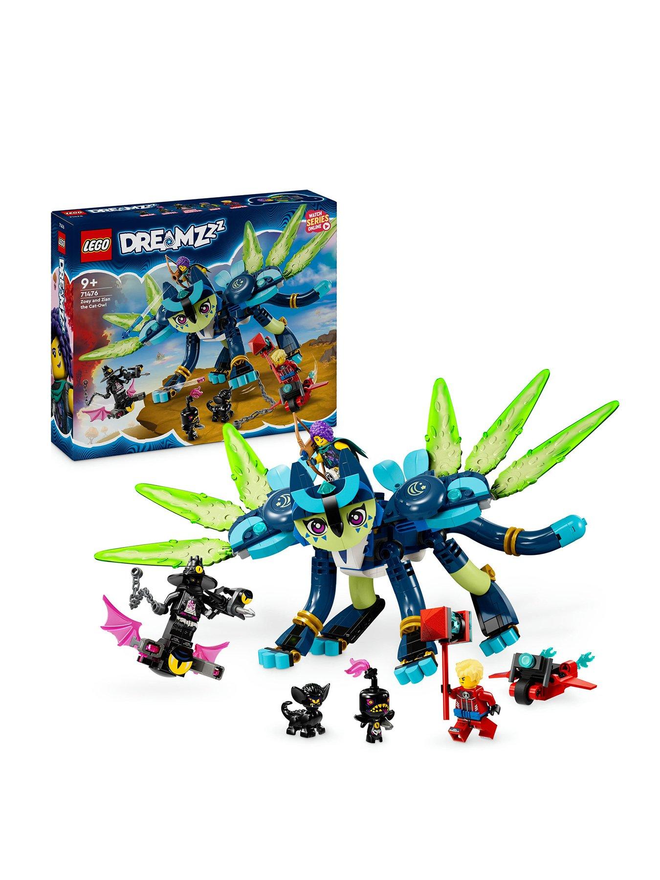 Image 1 of 8 of LEGO DreamZzz Zoey and Zian the Cat-Owl Toy 71476