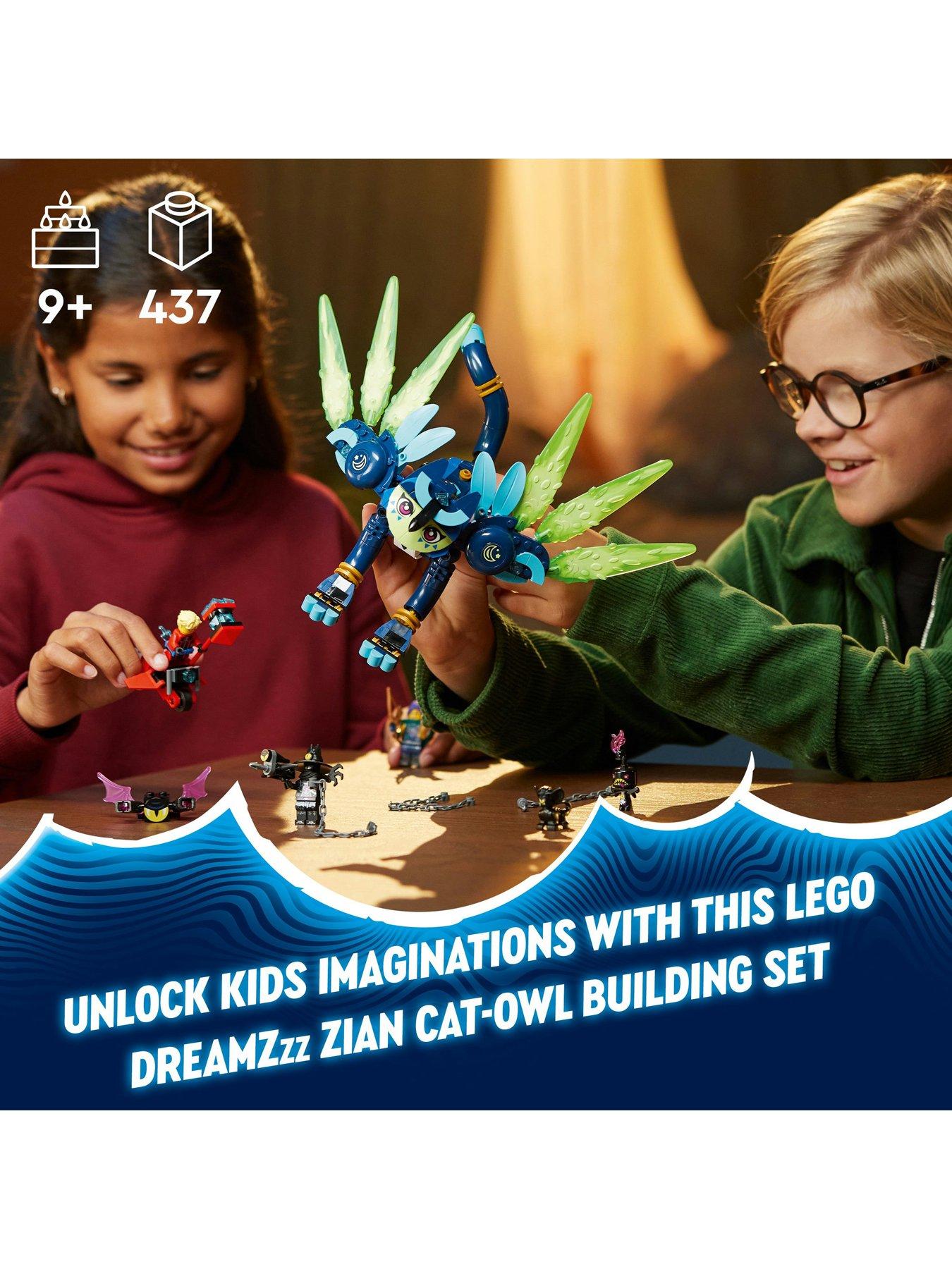 Image 2 of 8 of LEGO DreamZzz Zoey and Zian the Cat-Owl Toy 71476