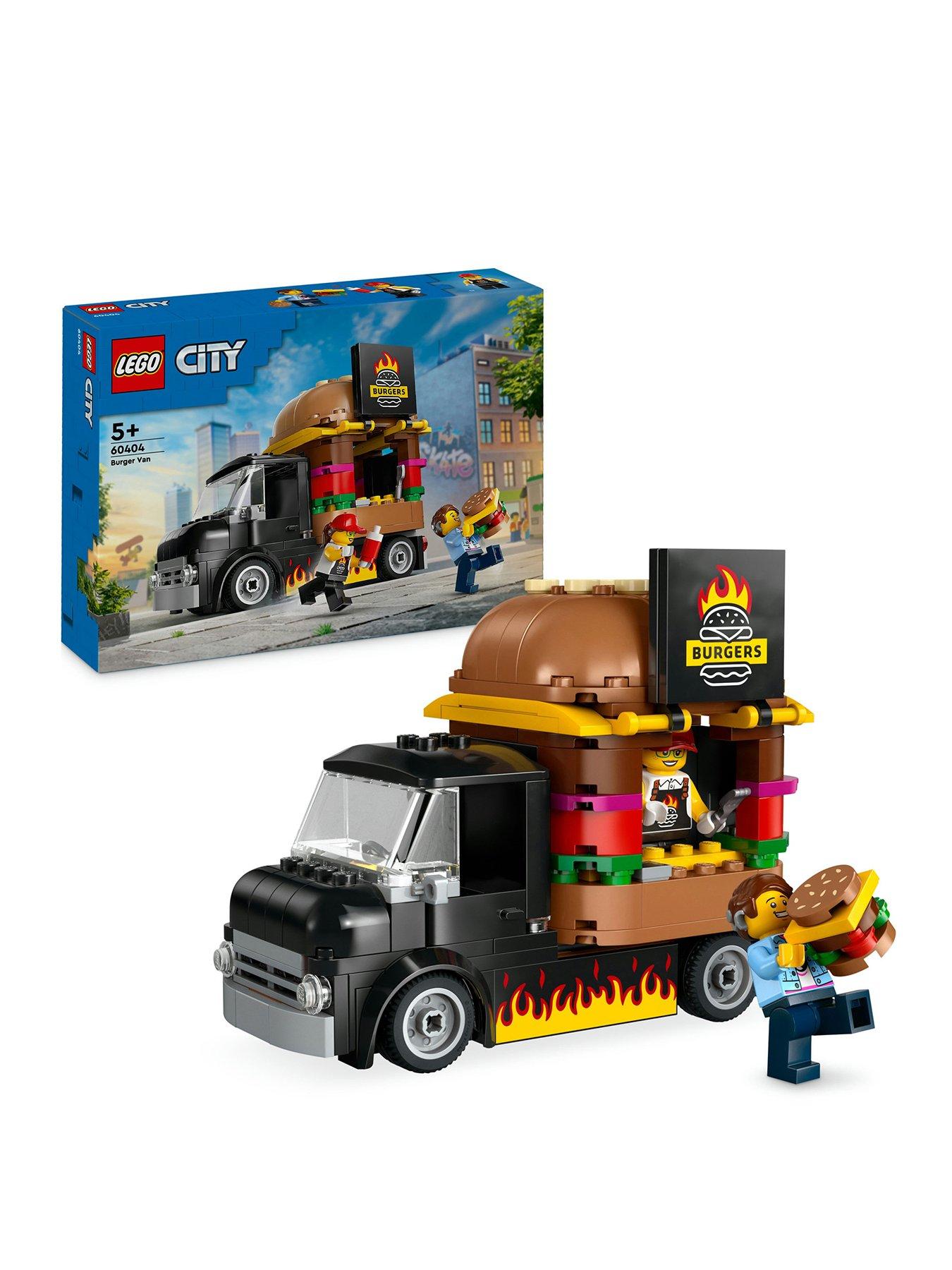 Burger Van Toy Building Set 60404