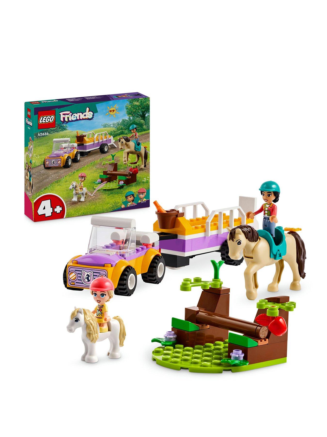 LEGO Friends Horse and Pony Trailer Toy 4 Set 42634 Very