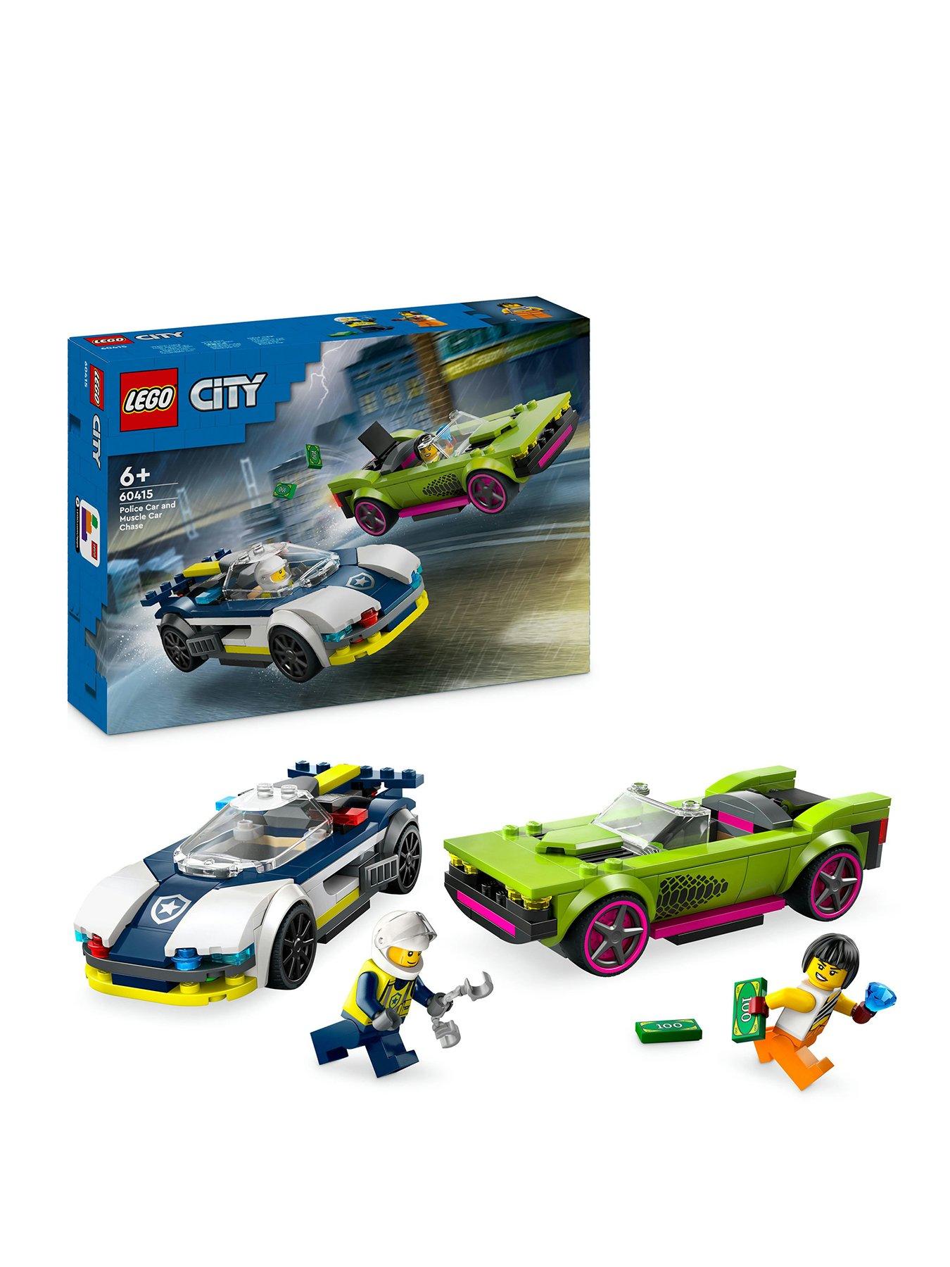undefined Police Car and Muscle Car Chase Set 60415