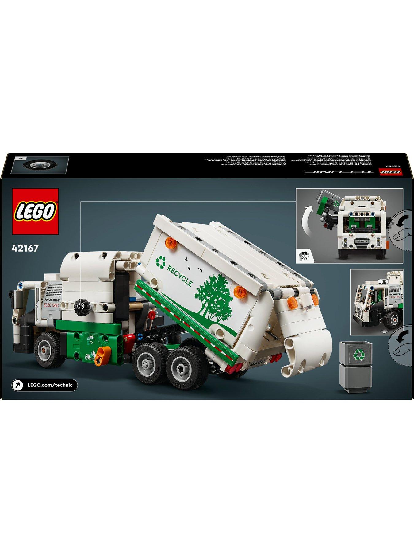 Lego green dump discount truck