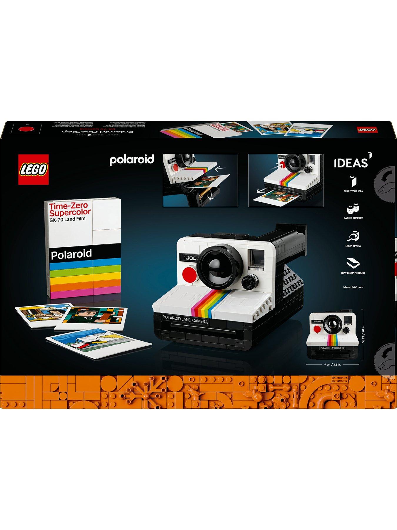 This LEGO OneStep Instant Camera Can Eject a Tiny Polaroid Picture