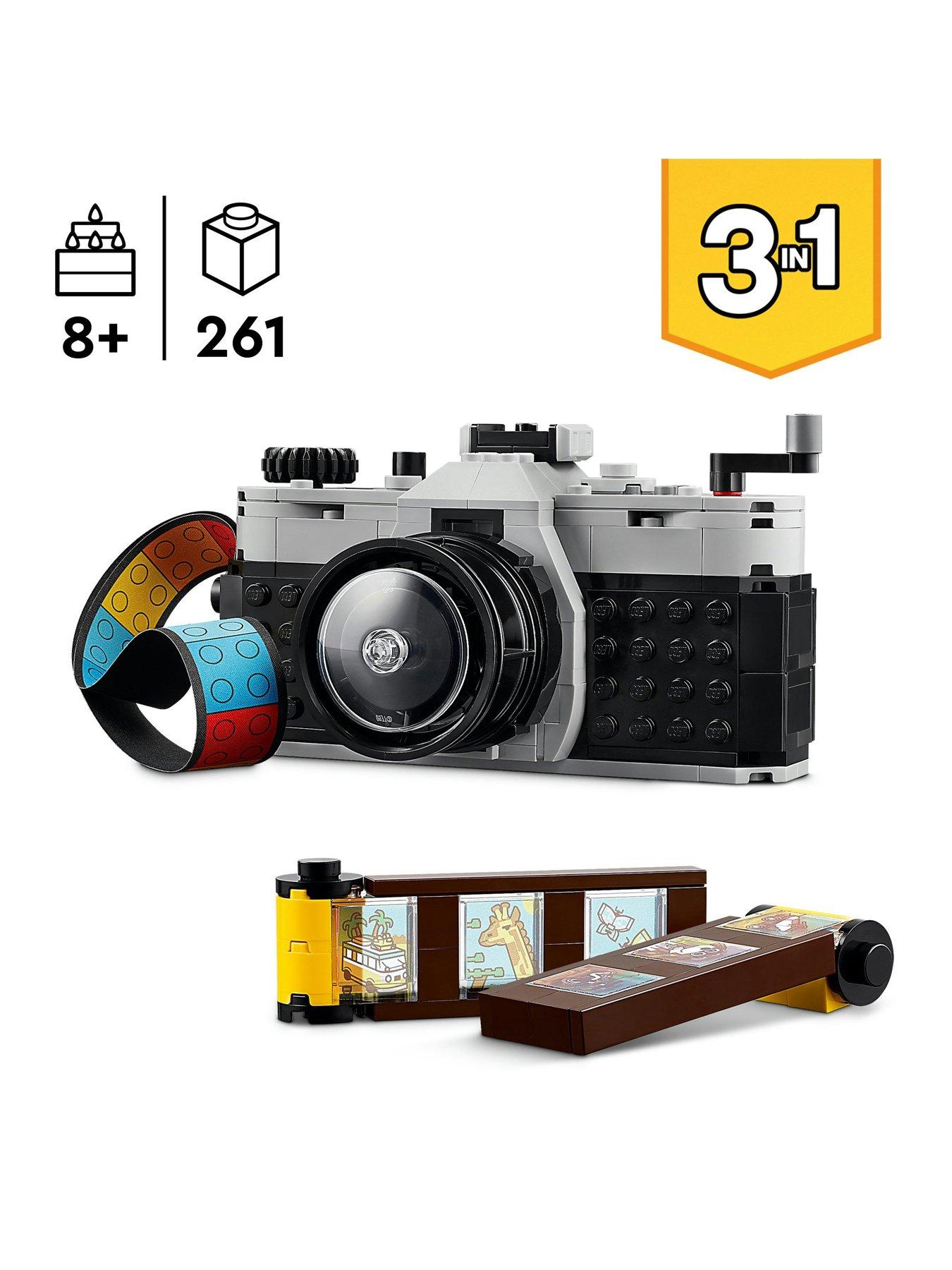 Image 2 of 8 of LEGO Creator 3in1 Retro Camera Toy Set 31147