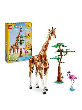 Lego Creator 3In1 Wild Safari Animals Toy Set 31150