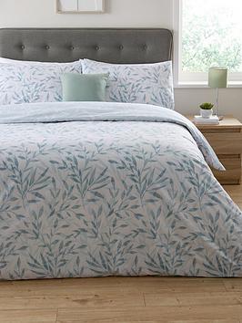 Product photograph of Everyday Painted Floral Duvet Cover Set from very.co.uk