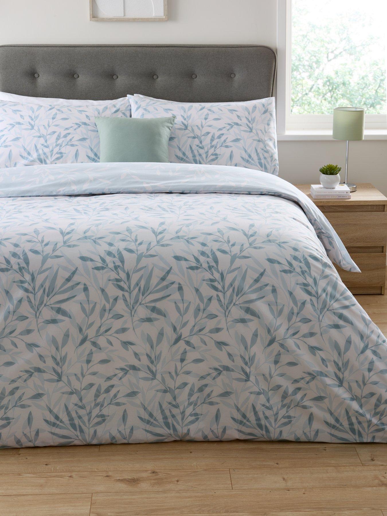 undefined Painted Floral Duvet Cover Set